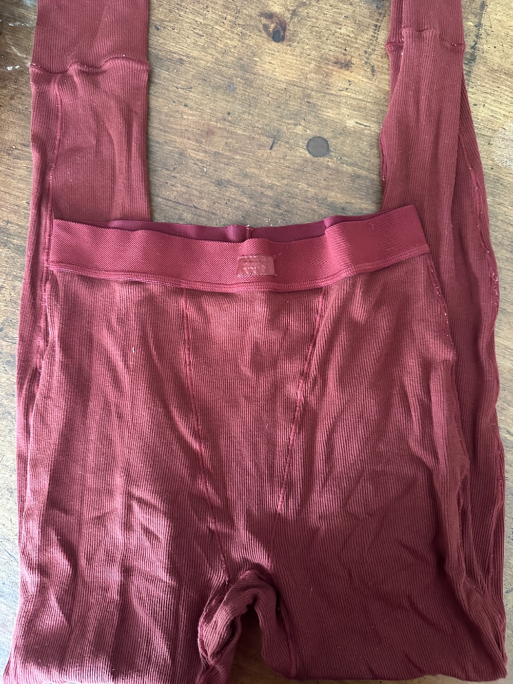 Skims cotton ribbed leggings
